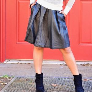 Leather Elizabeth and James skirt